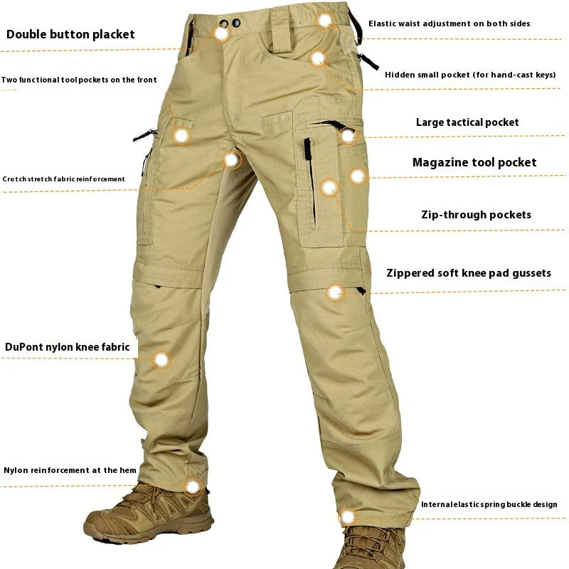 Tough, breathable tactical trousers in a range of classic Kiwi colours, featuring durable construction and multi-pockets for outdoor training and military-inspired activities.