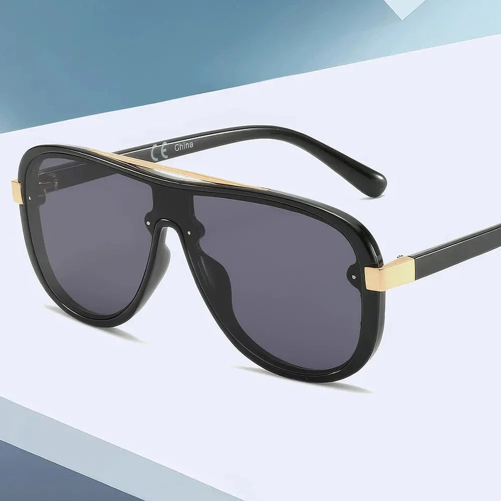 Stylish and protective Fashion Shield Sunglasses with UV400 lenses, anti-scratch design, and glare reduction for Kiwi fashion and outdoor activities.