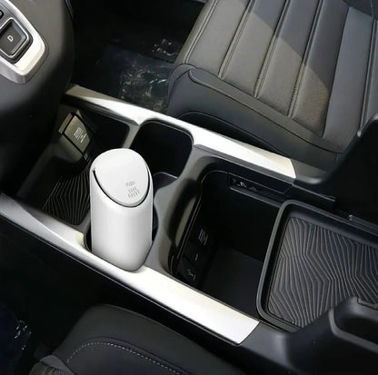 Compact Silicone Car Rubbish Bin - A sleek and stylish auto organiser for a tidy Kiwi car interior