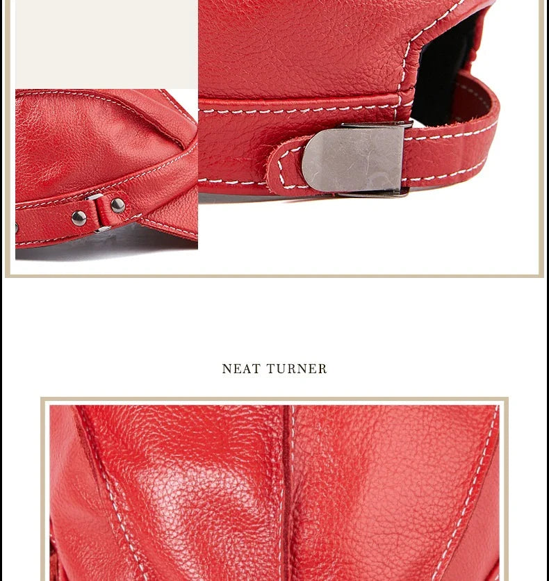 Shopfluxpro NZ Stylish Winter-Ready Leather Baseball Cap for Men