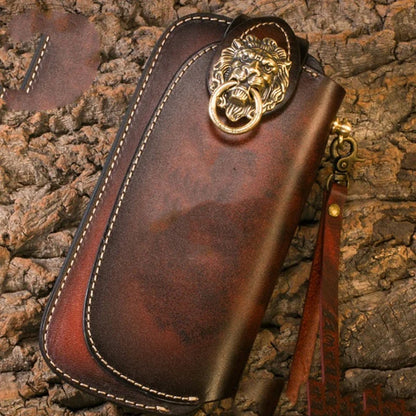 Men's premium leather jacket with unique embossed detailing and feather-like accents, perfect for the Kiwi lifestyle.