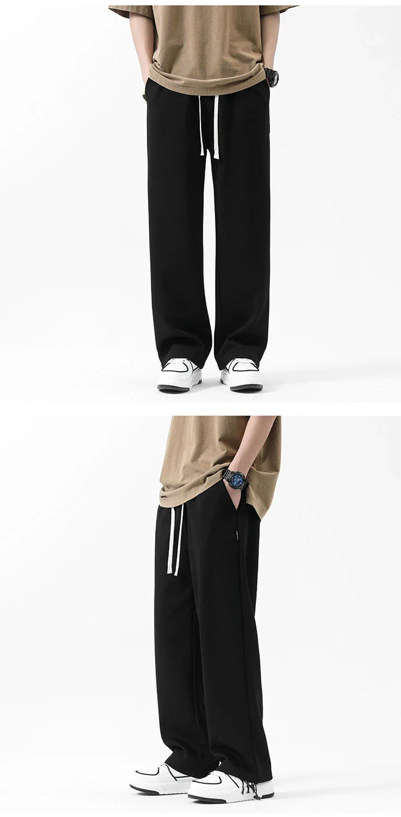 Comfy drawstring ankle-tied sweatpants in various colours, perfect for relaxing Kiwi-inspired style