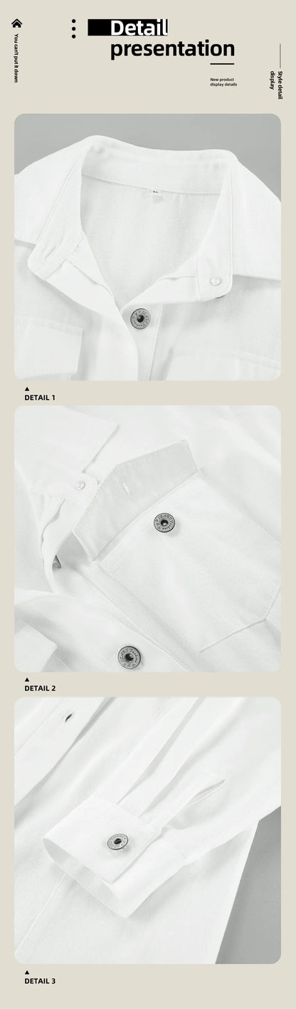 Stylish Commuter Dress in White - A sustainable and versatile wardrobe essential for the modern Kiwi woman