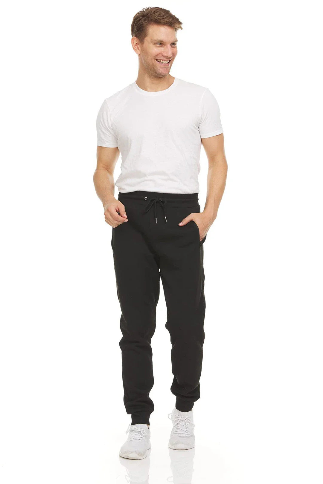 Versatile sports trousers in various colours, designed for active New Zealanders to enjoy fitness, leisure, and outdoor activities.