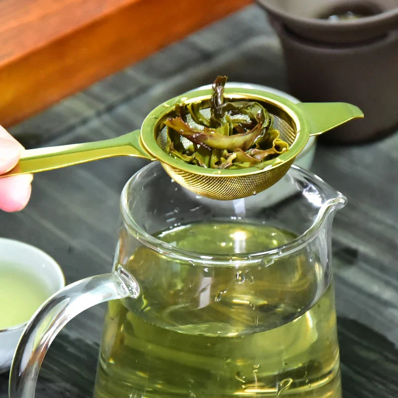 Stylish stainless steel tea infusers with a modern, minimalist design for brewing the perfect cup of tea