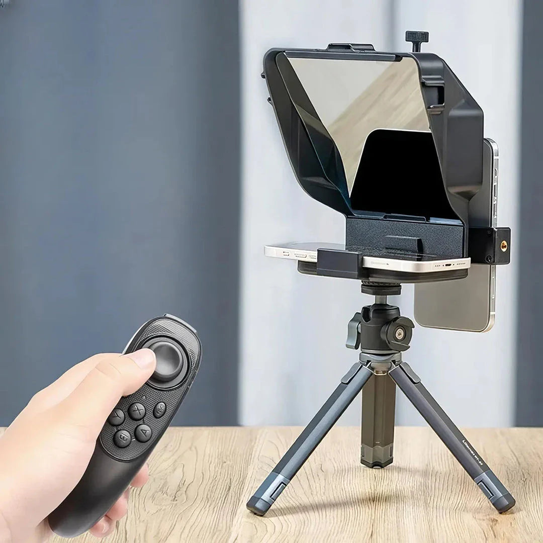 Ulanzi Compact Teleprompter for Smartphone and DSLR Video Recording