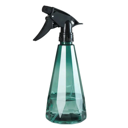 Adjustable multi-purpose sprinkler bottle with transparent design and adjustable nozzle for gardening, cleaning, and disinfecting