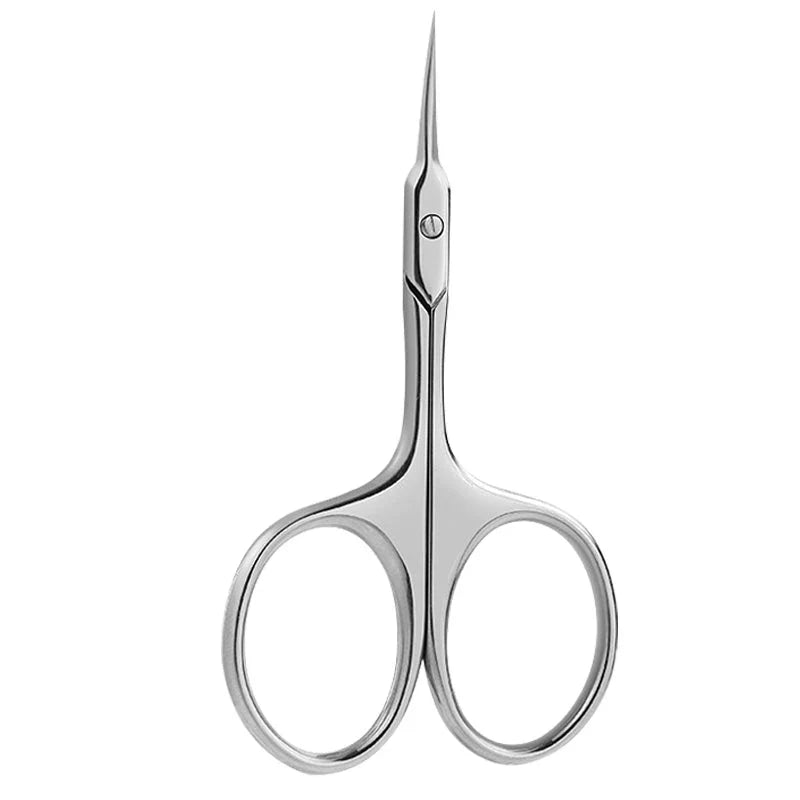 Premium Kiwi-crafted cuticle scissors with stainless steel curved blades and ergonomic design for precise, comfortable nail grooming