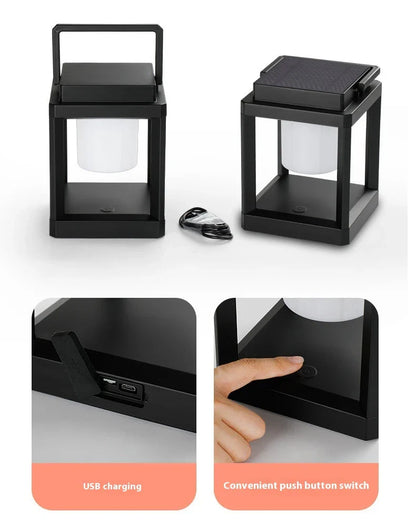 A versatile USB-powered camping lantern with ambient lighting and charging capabilities, perfect for outdoor adventures in New Zealand