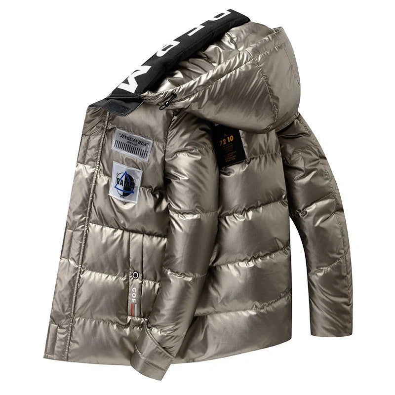 A warm and stylish cotton-padded jacket, perfect for the New Zealand climate