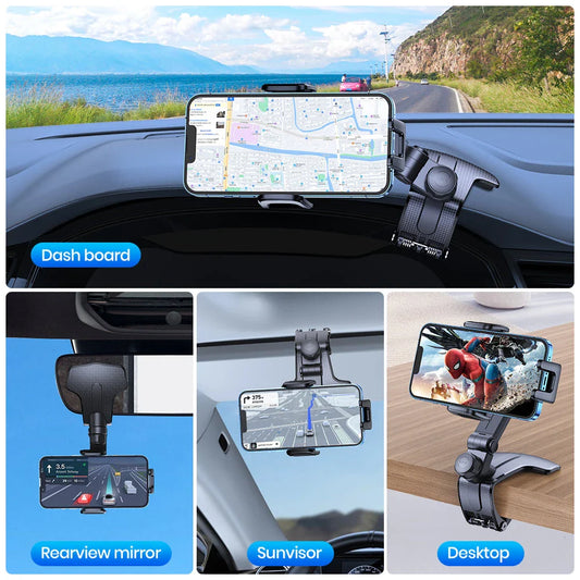 Secure and Hands-Free Dashboard Car Phone Mount for Safe Driving in New Zealand