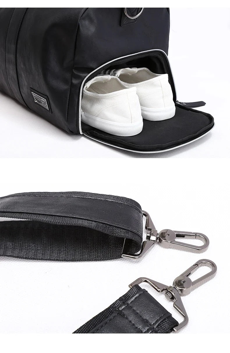 Versatile dry-wet separation travel bag with large capacity, sleek design, and premium polyester construction for the modern Kiwi adventurer