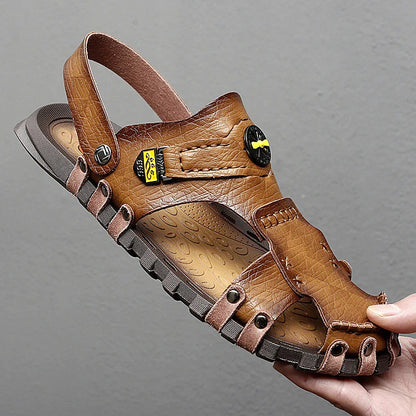 Premium breathable beach sandals for men in a variety of Kiwi-inspired colours