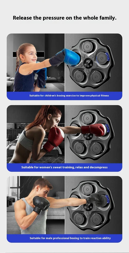 Trendha Smart Bluetooth Boxing Target for music-synced fitness training at home