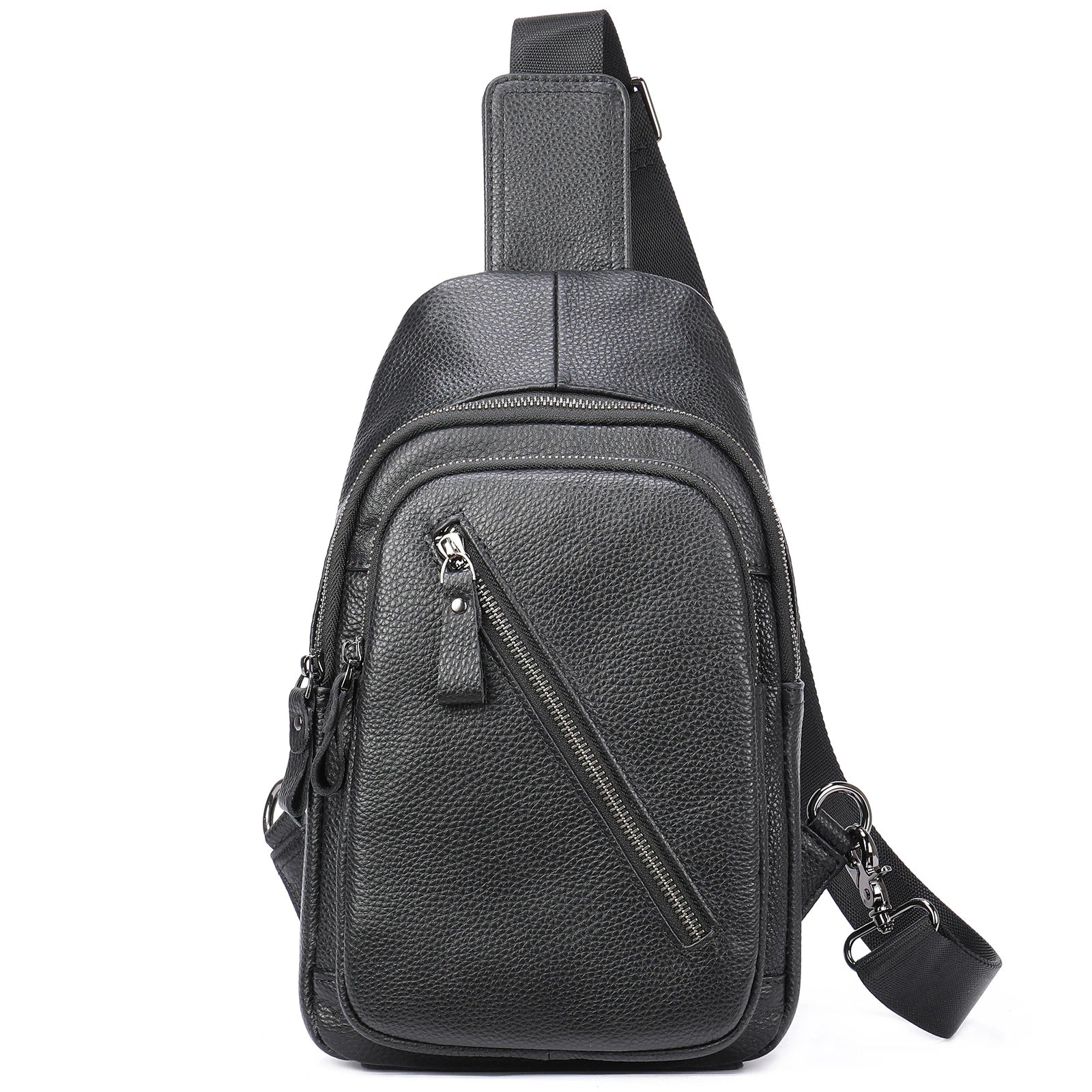 Rugged leather messenger bag with adjustable strap, multiple pockets, and sleek design for the modern Kiwi bloke