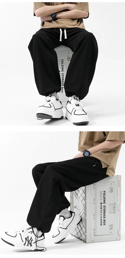 Comfy drawstring ankle-tied sweatpants in various colours, perfect for relaxing Kiwi-inspired style