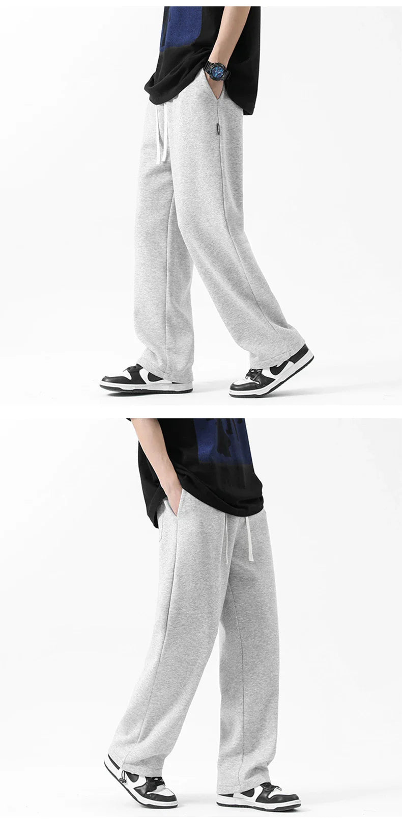 Comfy drawstring ankle-tied sweatpants in various colours, perfect for relaxing Kiwi-inspired style