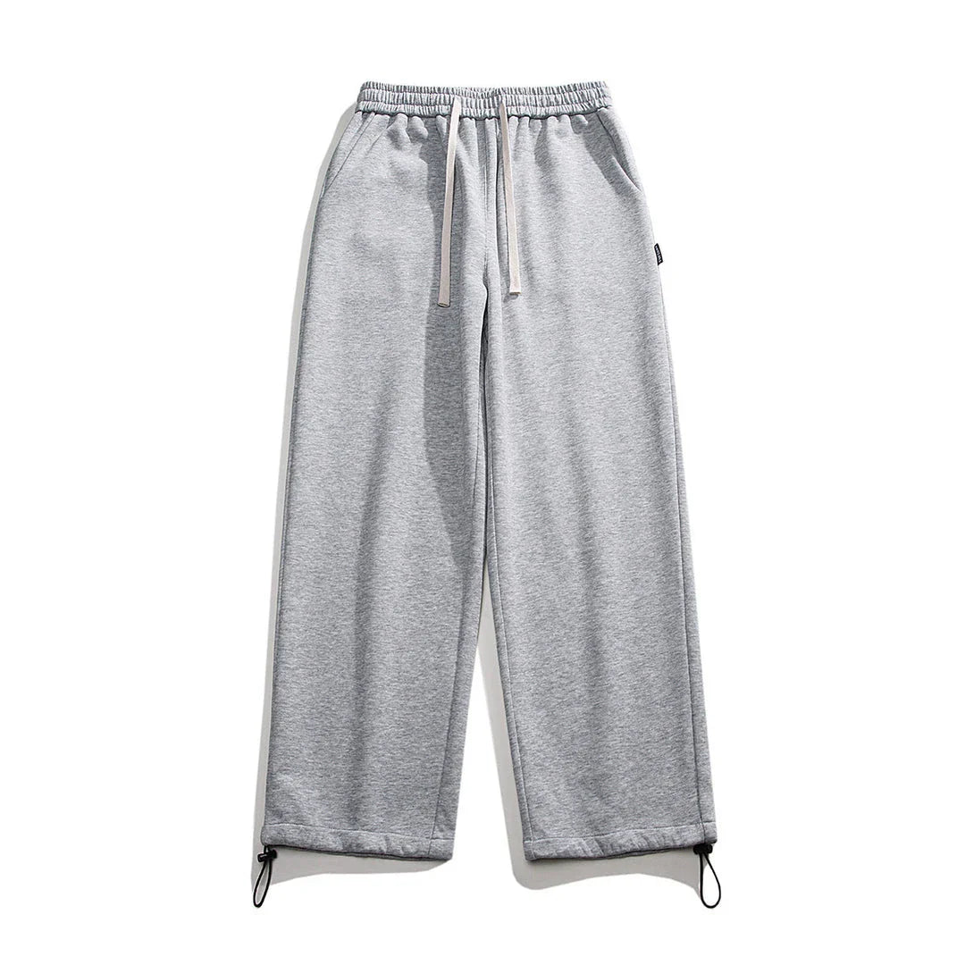 Comfy drawstring ankle-tied sweatpants in various colours, perfect for relaxing Kiwi-inspired style