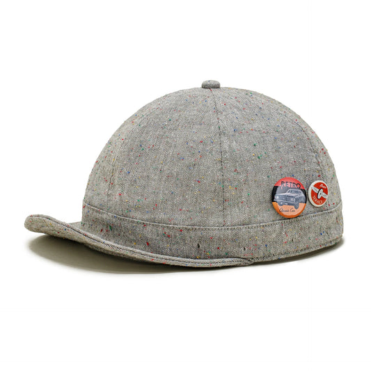 Stylish flat-brimmed peak cap made from premium polyester fibre for Kiwi men's fashion