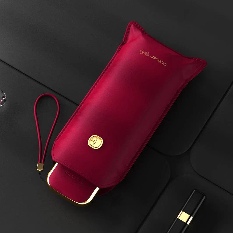 Stylish Mini Portable Sun and Rain Umbrella in range of colors, featuring compact, lightweight, and durable design for Kiwi weather protection