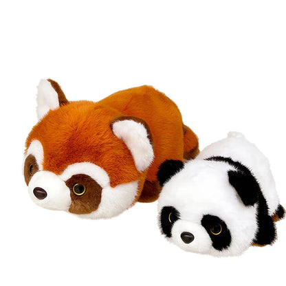 Soft and cuddly red panda plush toy with authentic markings, a charming Kiwi-themed birthday gift for children