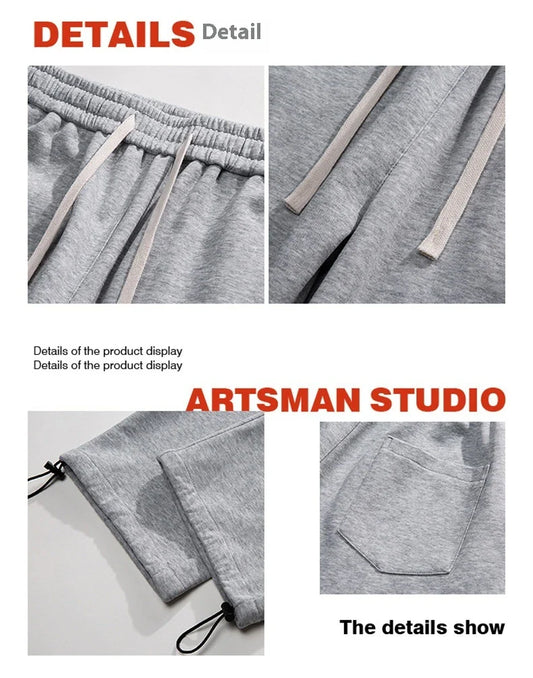 Comfy drawstring ankle-tied sweatpants in various colours, perfect for relaxing Kiwi-inspired style