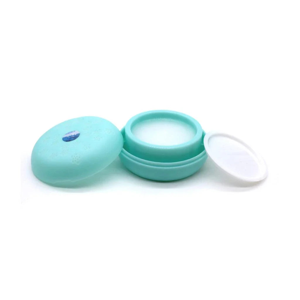 Macaron-shaped car air freshener with floral-shaped fragrance outlets and a sticker base for easy dashboard attachment