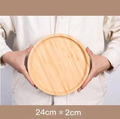 A beautiful, natural bamboo serving tray with a warm brown hue, perfect for hosting and organizing in any Kiwi kitchen.