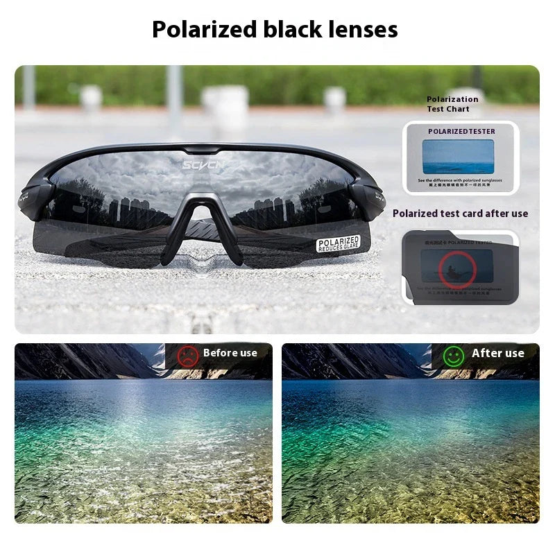 Stylish UV-blocking bike glasses with semi-rimless frame and range of color options for Kiwi cyclists