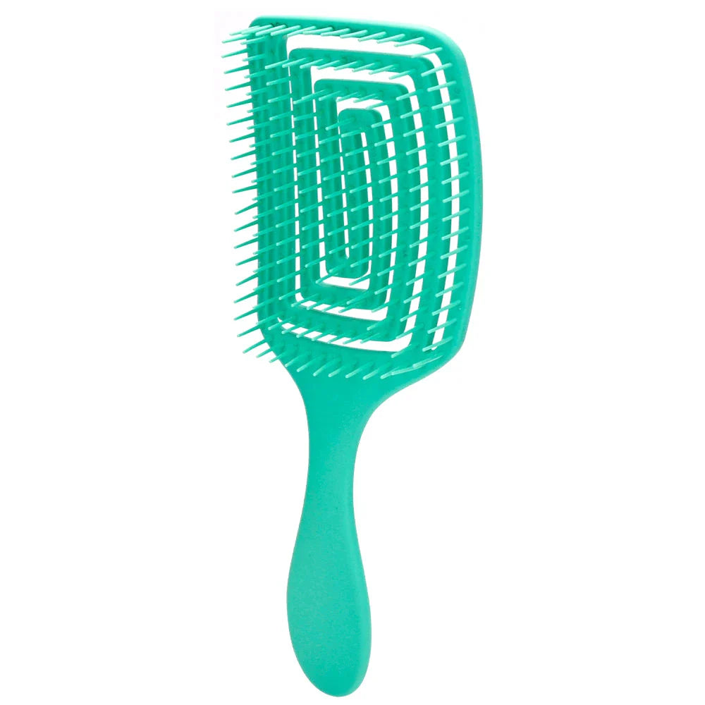 Anti-Static Detangling Hairbrush for Wet Hair in Vibrant Colours - Designed for Kiwi Women