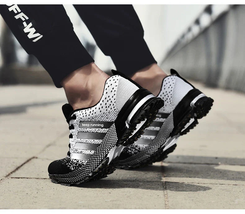 Breathable mesh running shoes with a modern, stylish design for the active Kiwi lifestyle