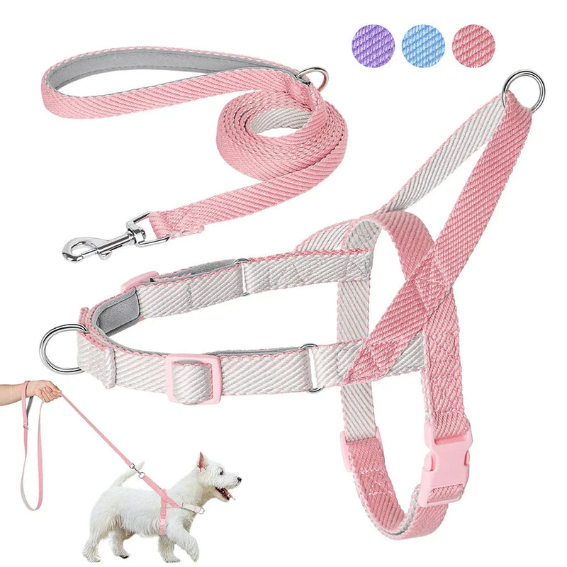 Shopfluxpro NZ Adjustable No-Pull Dog Harness & Leash - Soft, Durable, Perfect for Kiwi Pups