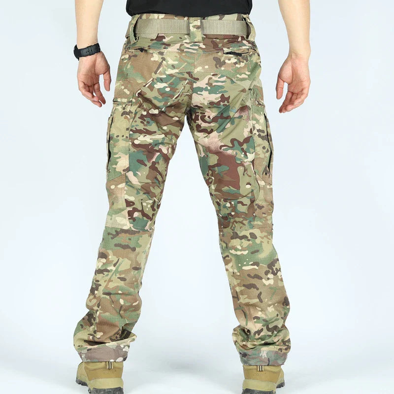 Tough, breathable tactical trousers in a range of classic Kiwi colours, featuring durable construction and multi-pockets for outdoor training and military-inspired activities.