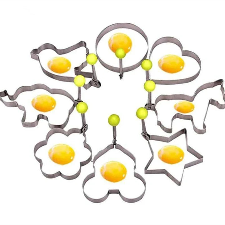 Shopfluxpro NZ Stylish Stainless Steel Fried Egg Shaper for Kiwi Brekkie
