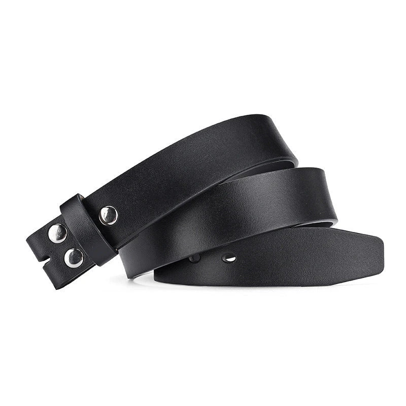 Stylish and durable leather belt with snap fastener, perfect for Kiwi business professionals and casual wear