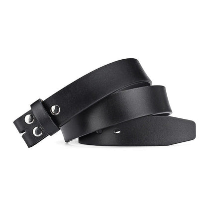 Stylish and durable leather belt with snap fastener, perfect for Kiwi business professionals and casual wear
