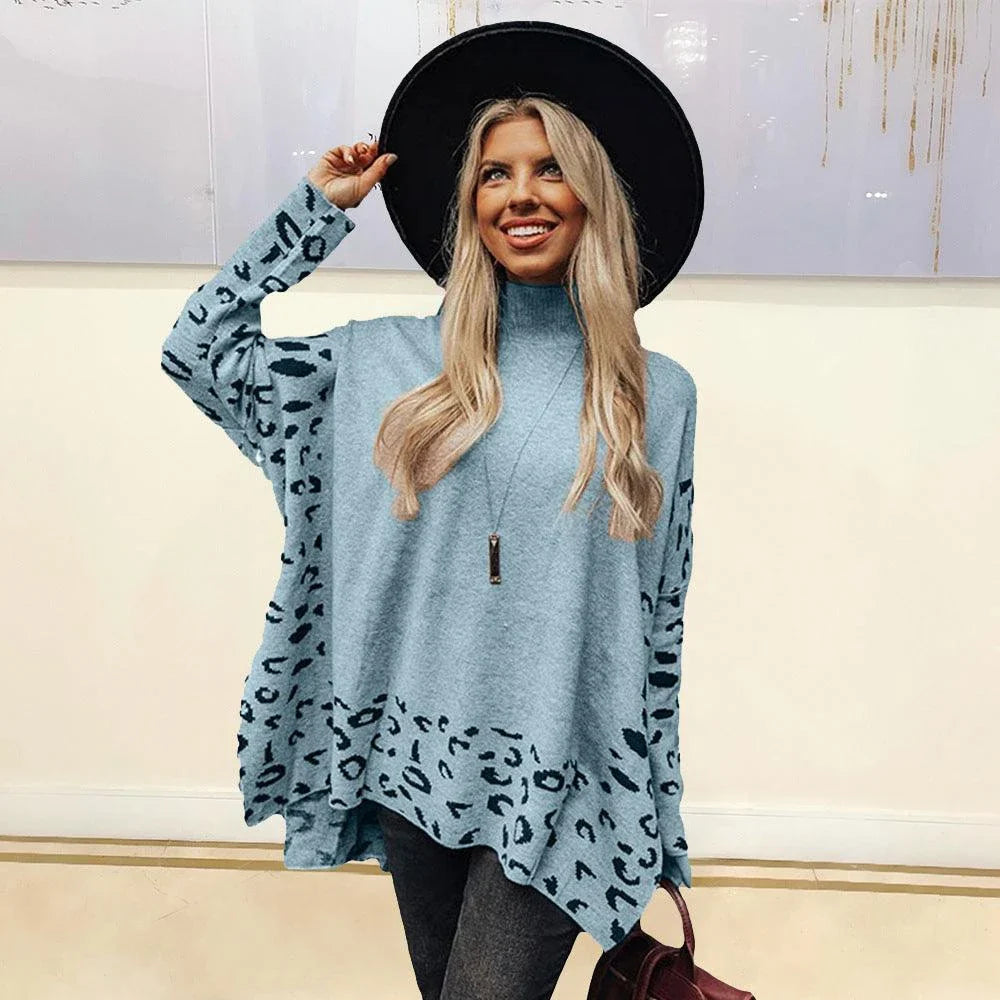 Comfortable printed long sleeve top for women in a variety of colors including pink, khaki, grey, and blue