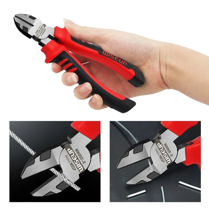 Versatile Kiwi Pliers made from durable chrome vanadium steel with ergonomic non-slip handles for comfortable and precise cutting, clamping, and screwing