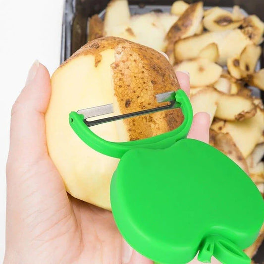 Eco-Friendly Microwave Baked Potato Maker for making healthier, homemade potato chips and veggie snacks