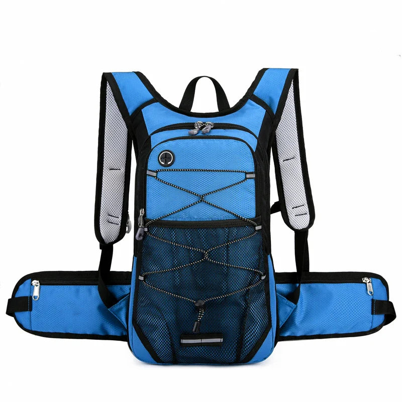 Rugged Outdoor Adventure Backpack with durable nylon construction, waterproof and shock-resistant design, and 20-35L capacity for Kiwi adventurers