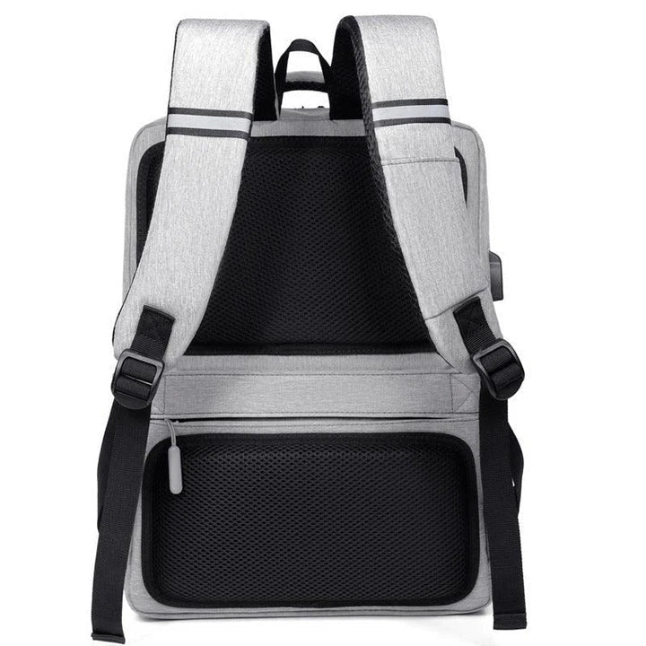 Eco-Friendly Laptop Backpack in Kiwi-inspired colours and design, featuring breathable, waterproof, and wear-resistant construction.