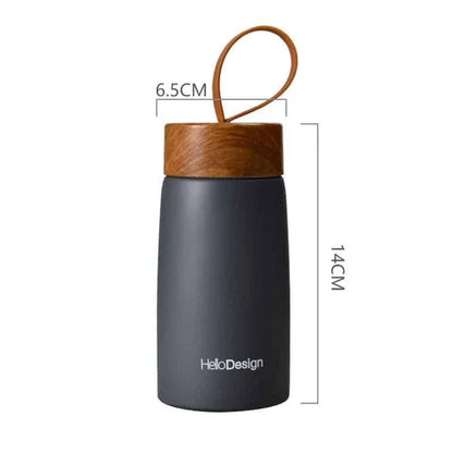 Compact and insulated mini coffee mug in pink color, featuring durable stainless steel construction and leak-proof lid for Kiwis on the go