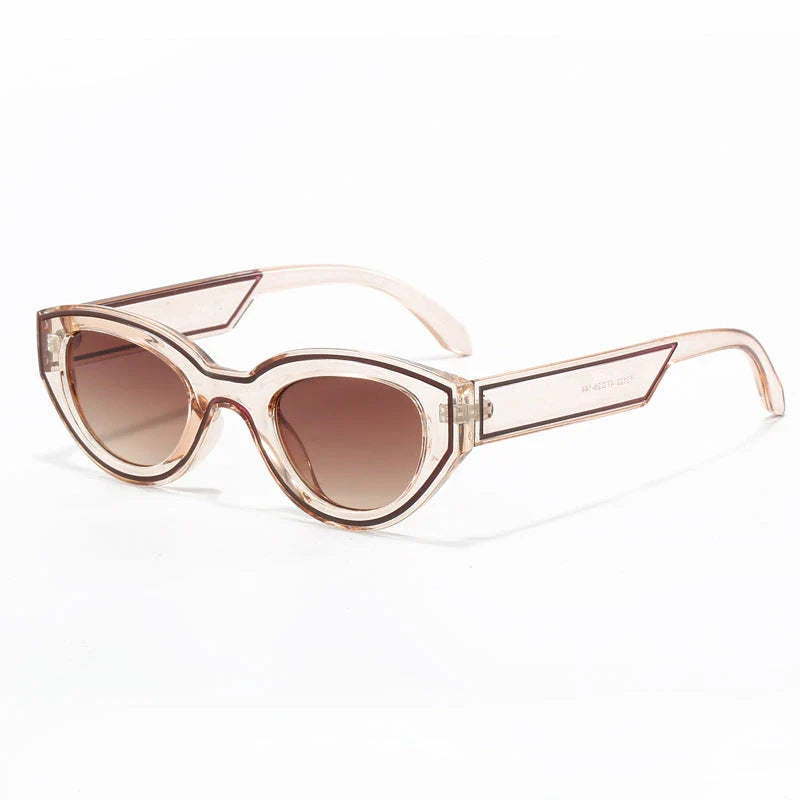 Timeless Gradient Candy Cat Eye Sunglasses with seamless gradient lenses, durable acetate frames, and UV400 protection