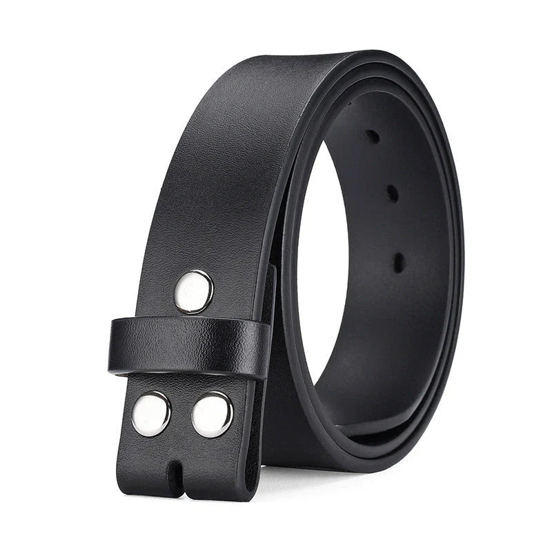 Stylish and durable leather belt with snap fastener, perfect for Kiwi business professionals and casual wear