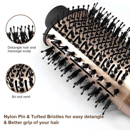 Trendha 2-in-1 Hot Air Brush and Ionic Hair Dryer for effortless, salon-quality styling at home