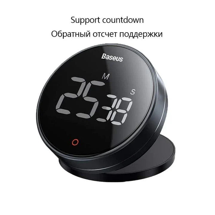 Compact digital kitchen timer and stopwatch with crisp display and intuitive controls for precise cooking in the Kiwi kitchen