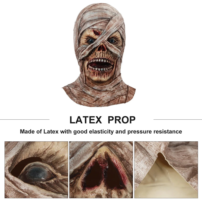 Shopfluxpro NZ Spooky Mummy Mask - The Perfect Halloween Decoration