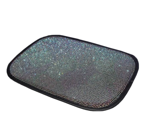 Blinged-Out Rhinestone Centre Console Cover - Protect and Bedazzle Your Kiwi Car's Interior