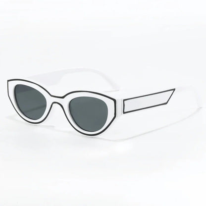 Timeless Gradient Candy Cat Eye Sunglasses with seamless gradient lenses, durable acetate frames, and UV400 protection