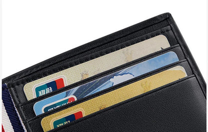 Cowhide short wallet in classic Kiwi-friendly colours, featuring compact design and thoughtful features for the modern Kiwi lifestyle